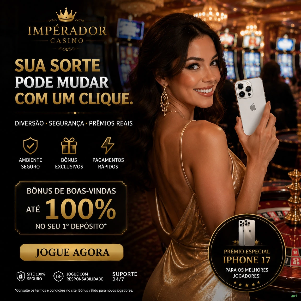 yp4 - Entre no Jogo e Ganhe Muito no Cassino Online Mais Seguro do Brasil!